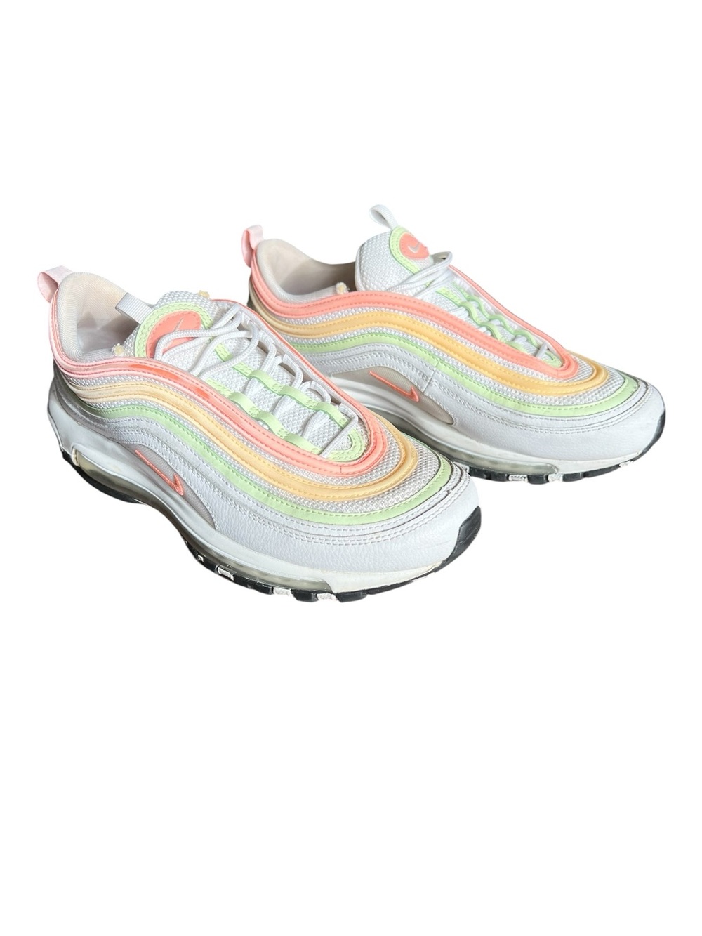 Nike Air Max 97 Essential "White Melon Mint Volt" women's sneakers - Picture 4 of 12
